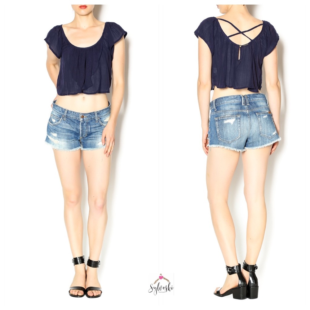 🆕 Billabong Festival Sol Crop Top - Picture 3 of 8